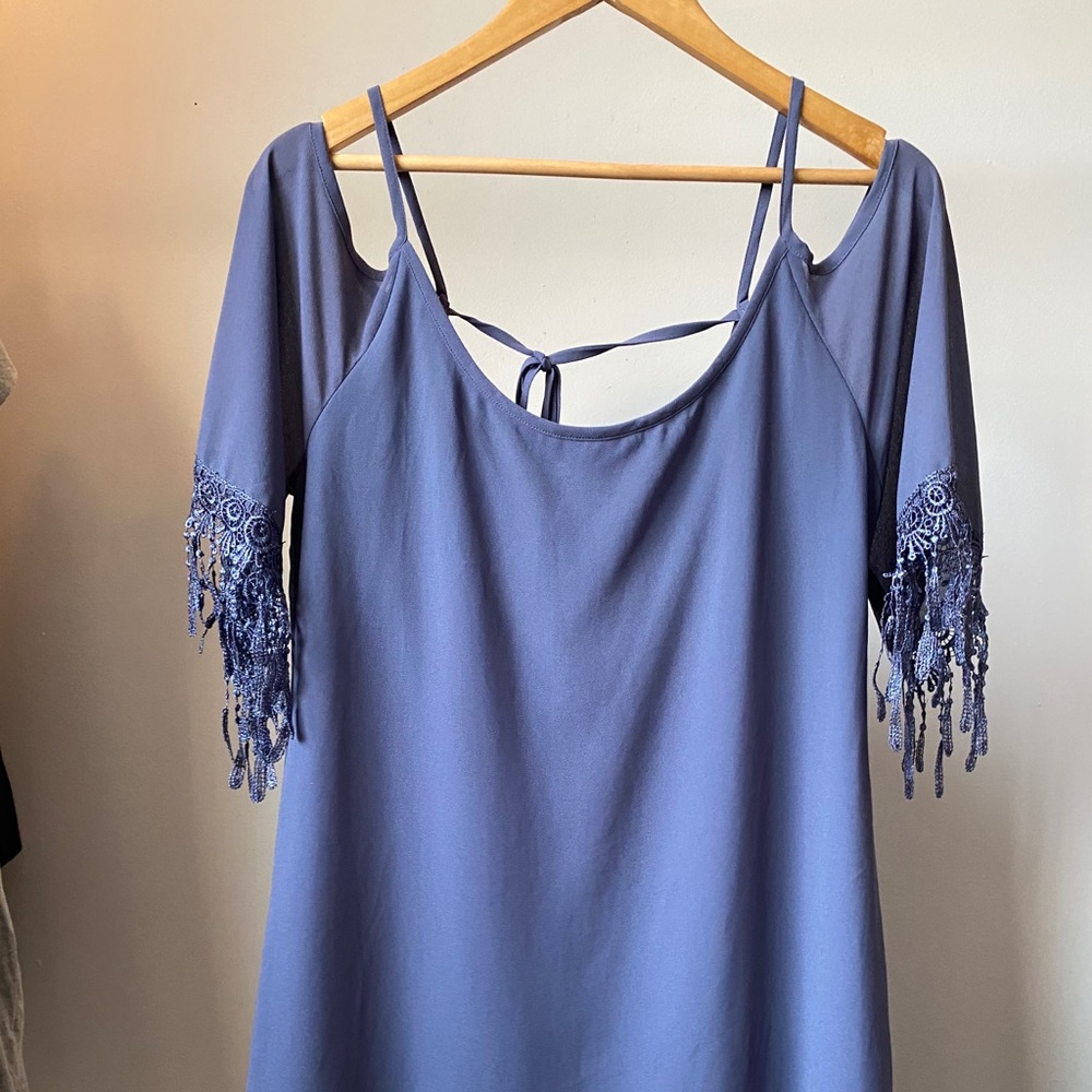Blue Indigo Festival Dress